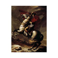 Bonaparte, Calm on a Fiery Steed, Crossing the Alps 1801