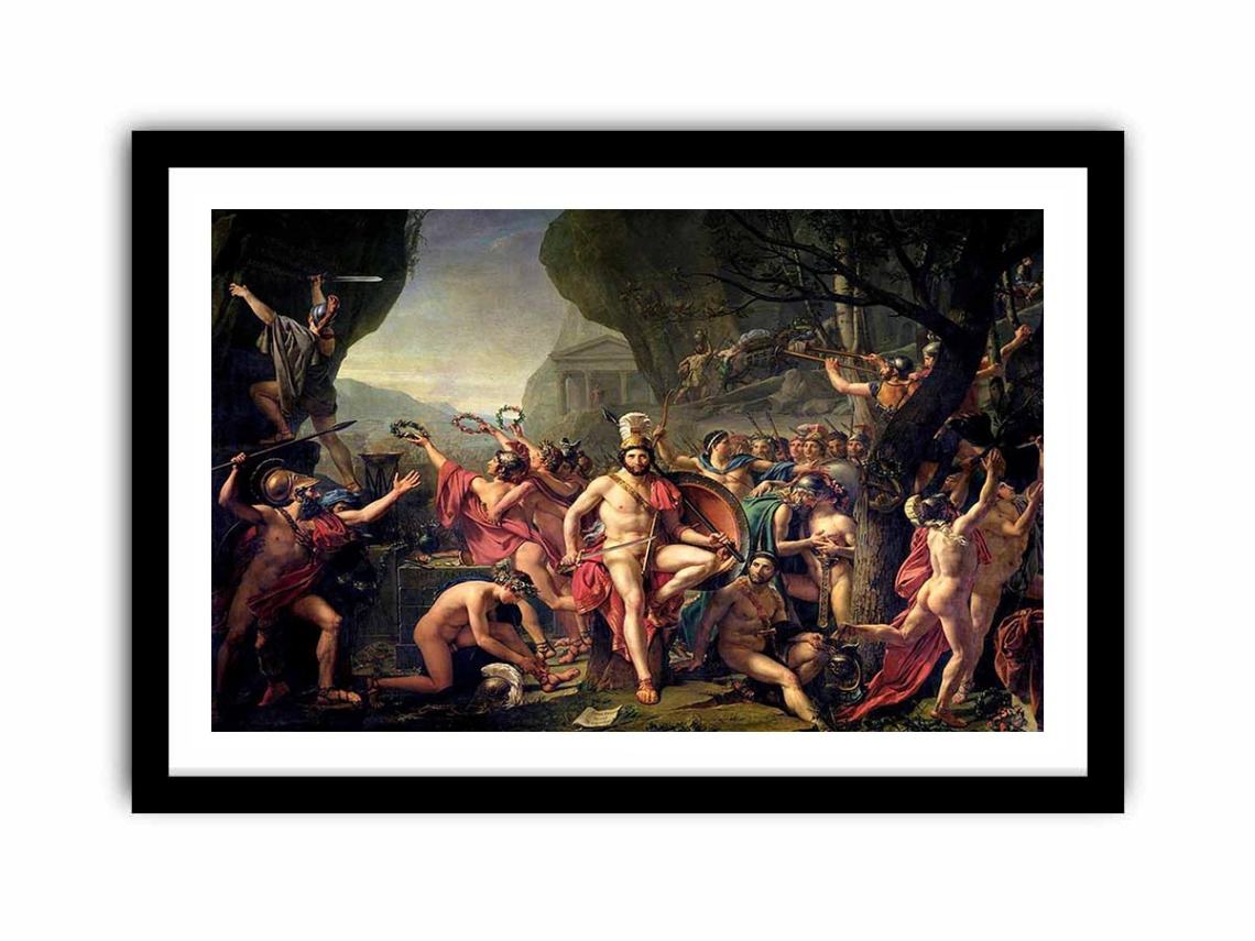Leonidas at Thermopylae 1814