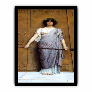 At the Gate of the Temple (or The Priestess of Bacchus)