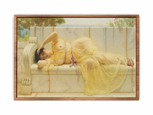 Girl In Yellow Drapery