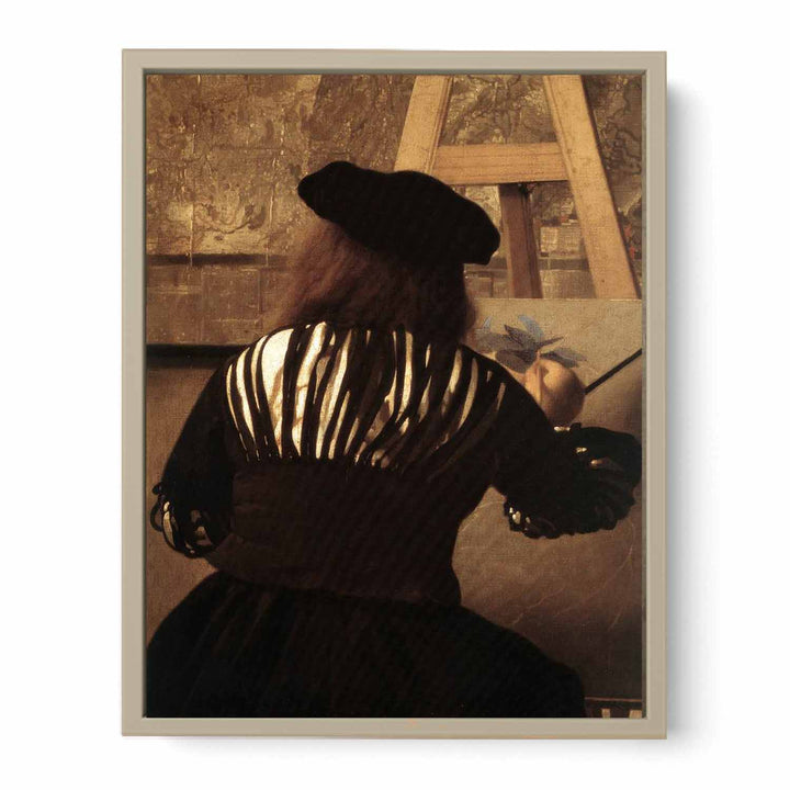 The Art of Painting (detail)