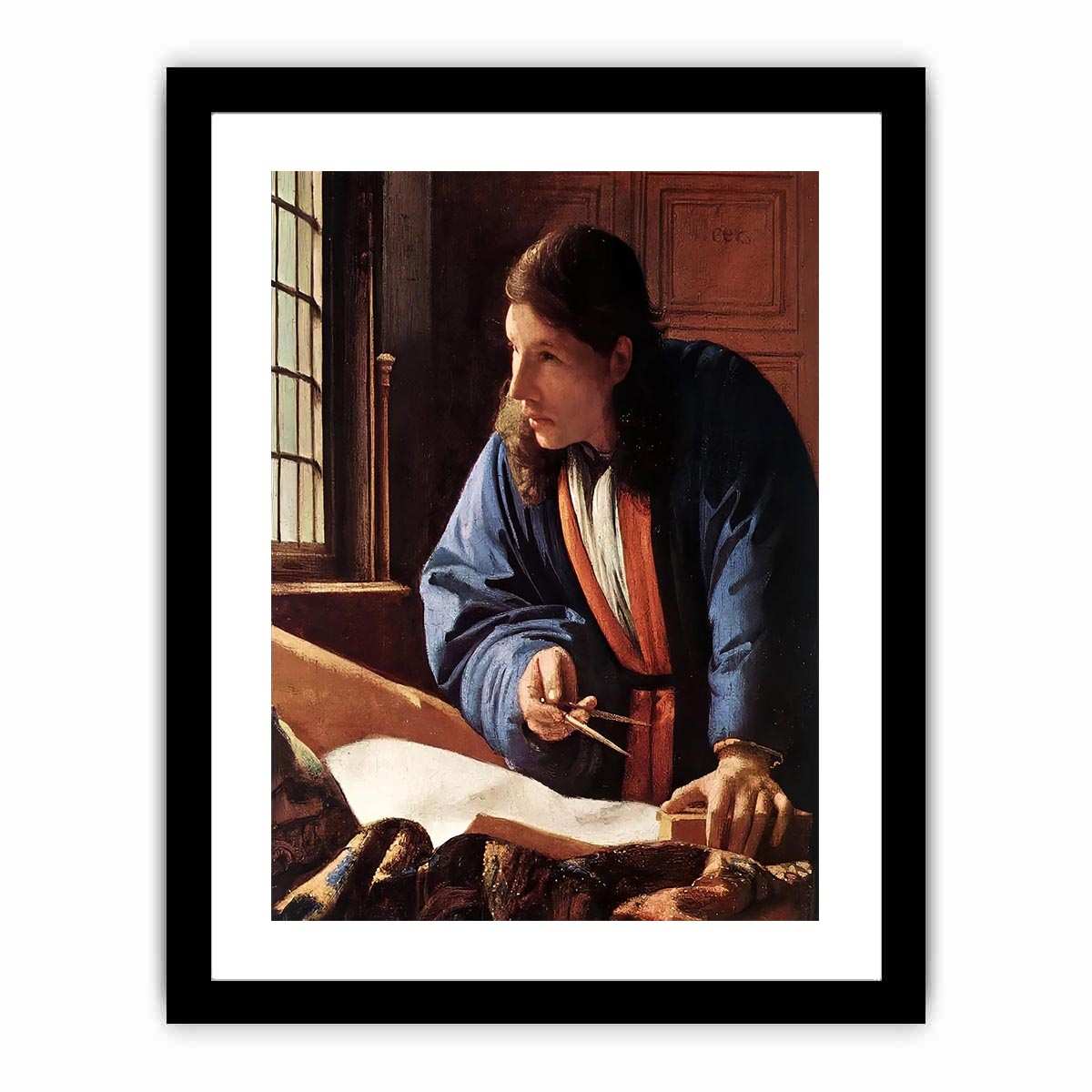 The Geographer  by Jan Vermeer Van Delft