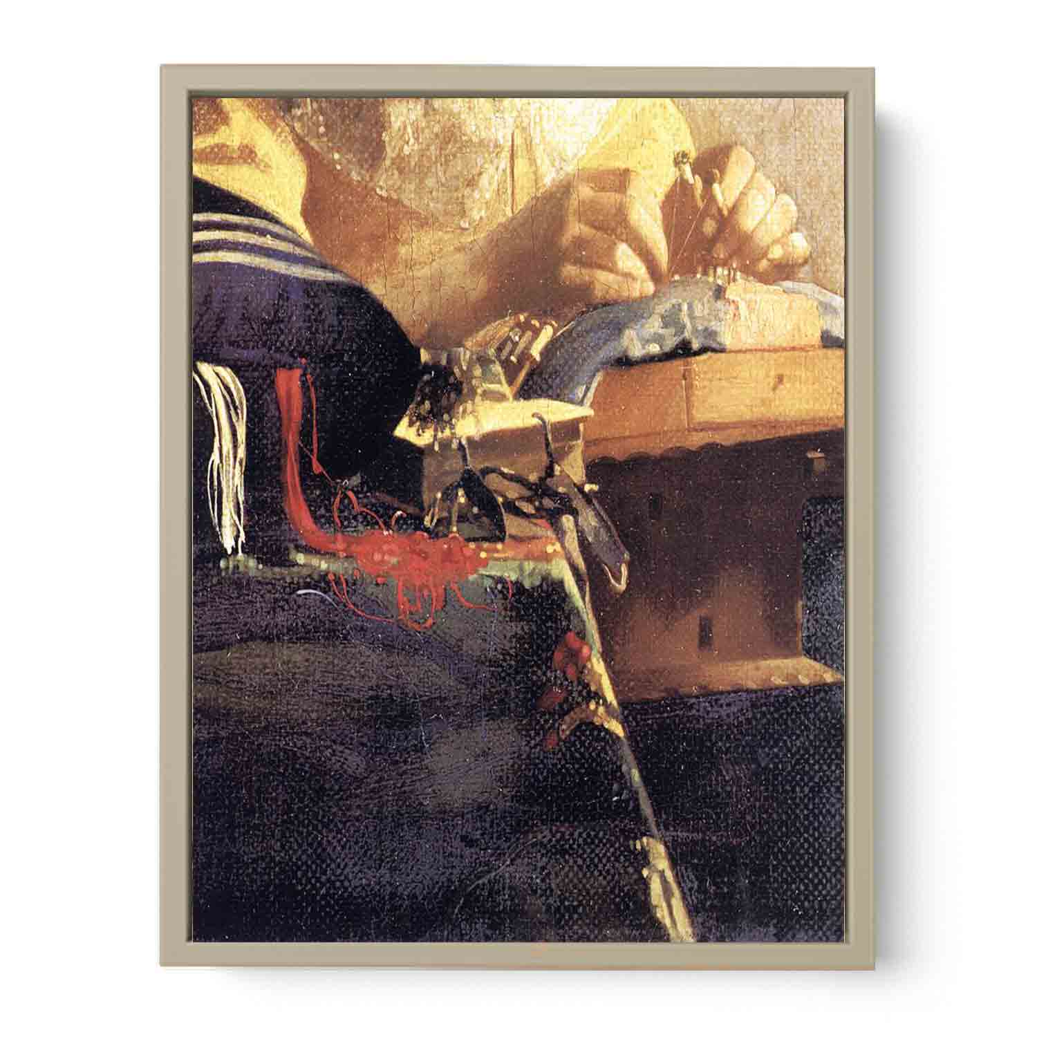 The Lacemaker (detail)