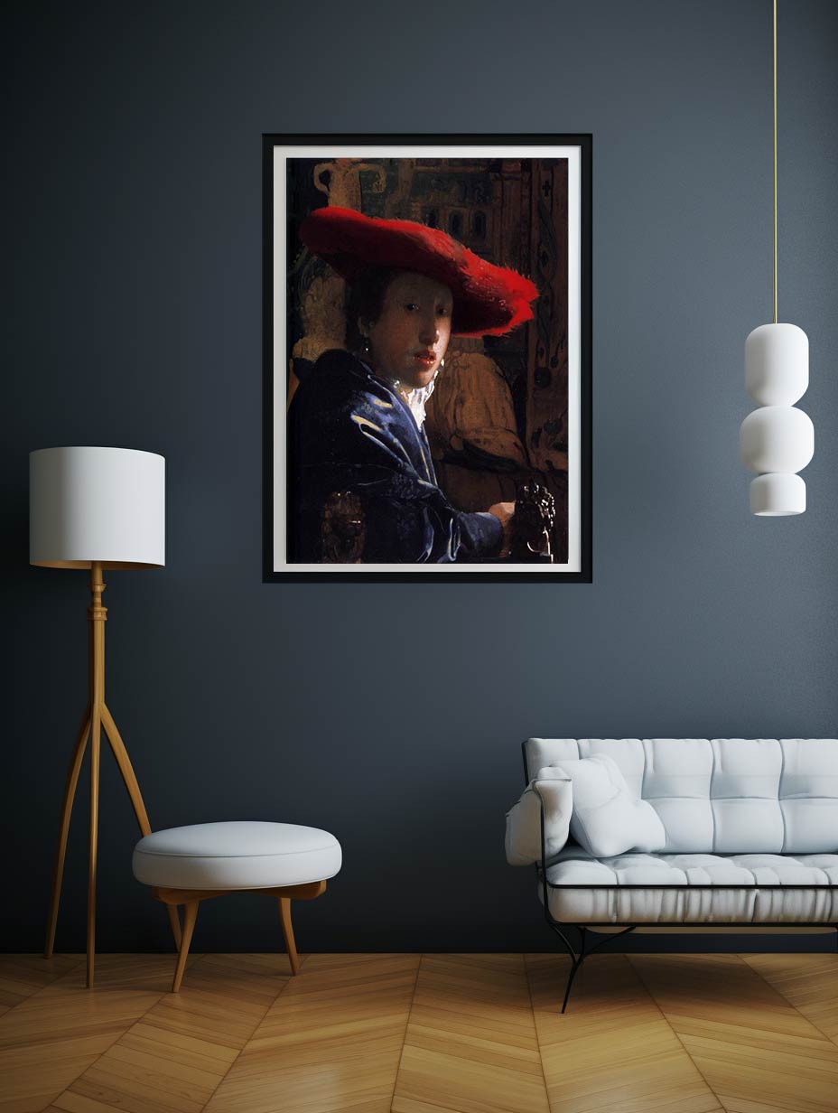 Girl with a Red Hat