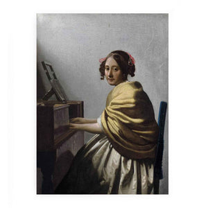 Young Woman Seated at the Virginals