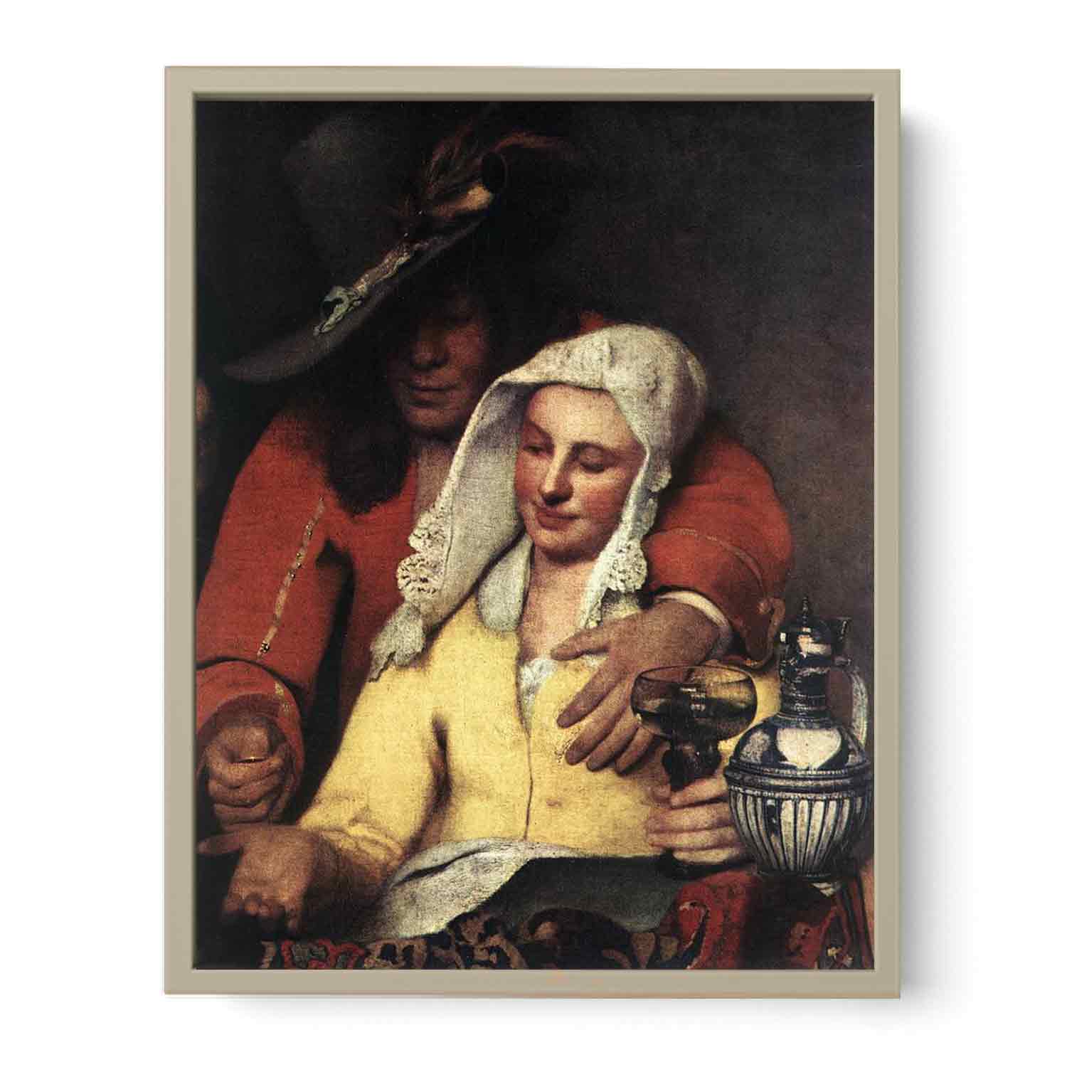 The Procuress (detail)