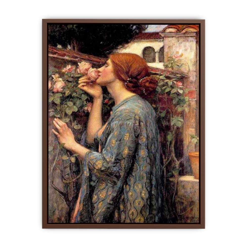 The Soul of the Rose 1908 Painting by John William Waterhouse