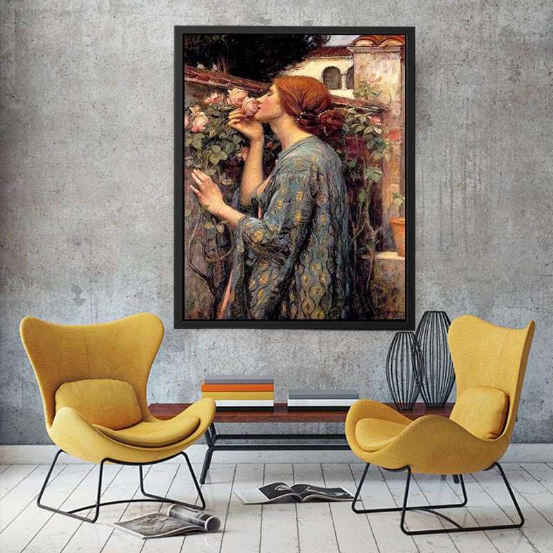 The Soul of the Rose 1908 Painting by John William Waterhouse