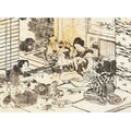Three women and two children
