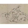 Drawing of Seated Nobleman in Full Costume