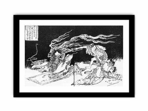 Vengeful ghost that manifests in physical (rather than spectral) form