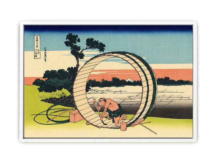 Fujimi Fuji view field in the Owari province