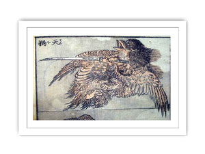 Drawing of a tengu