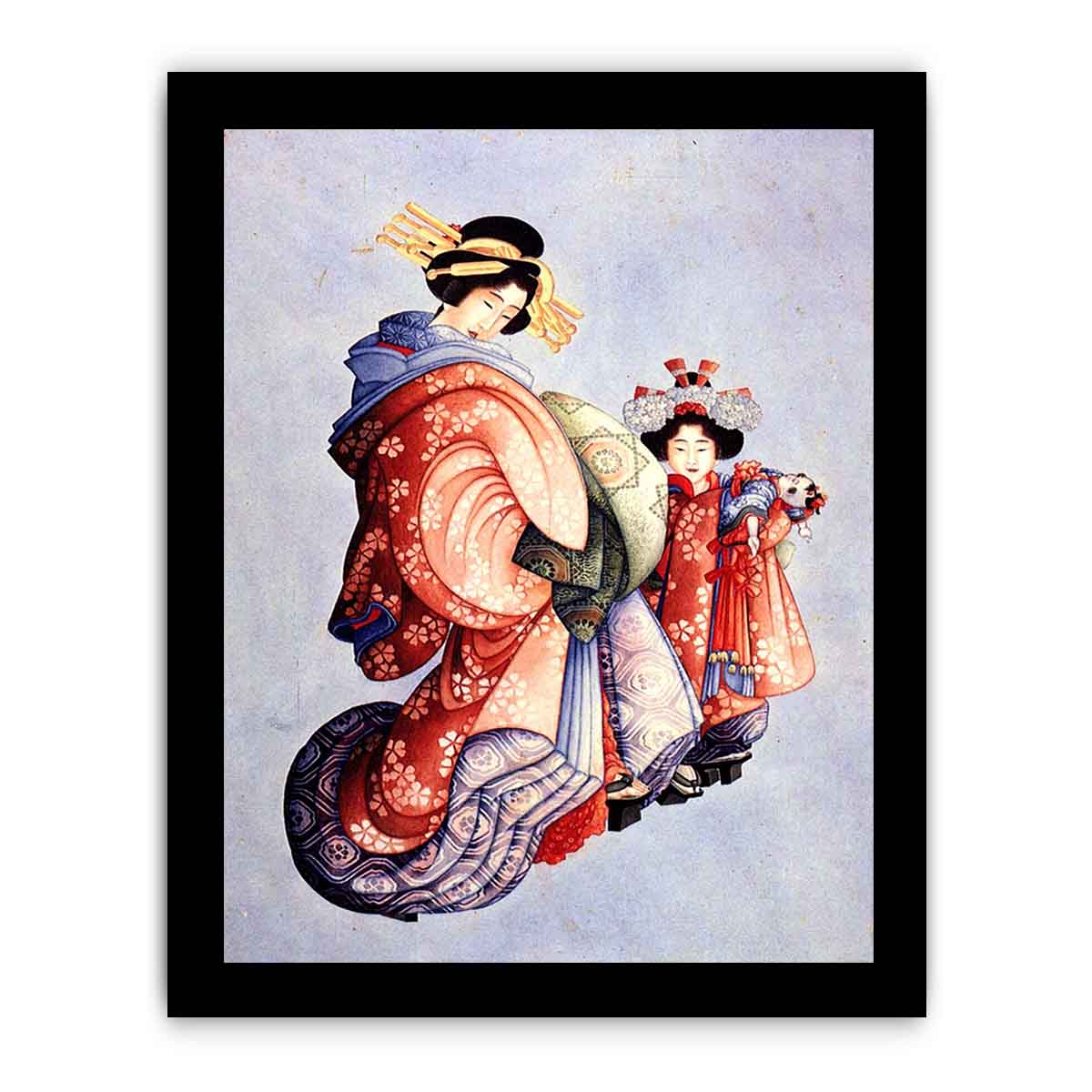 Oiran and Kamuro