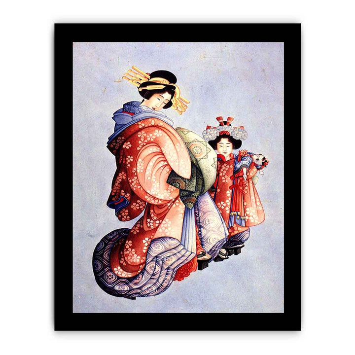 Oiran and Kamuro