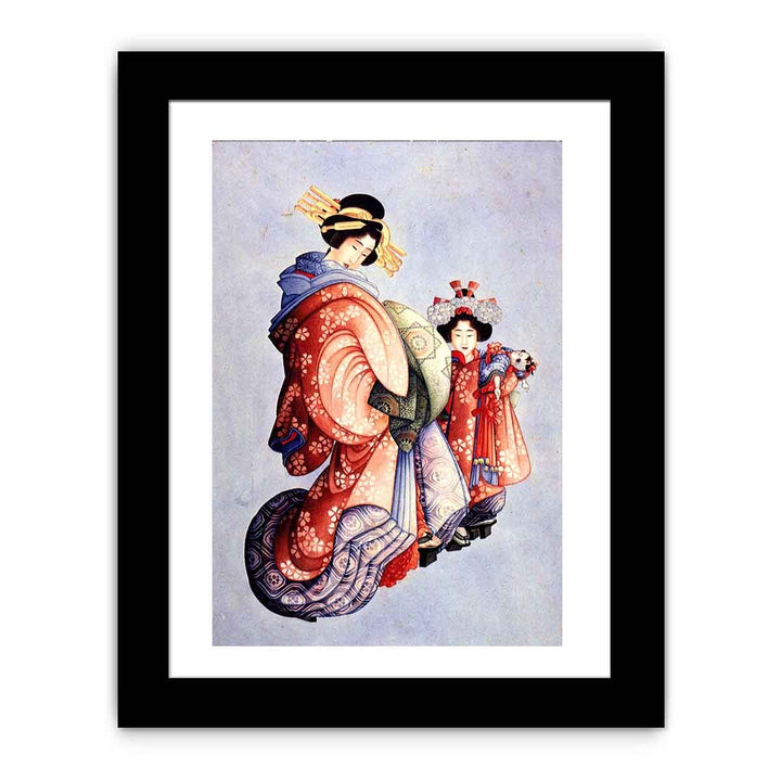 Oiran and Kamuro
