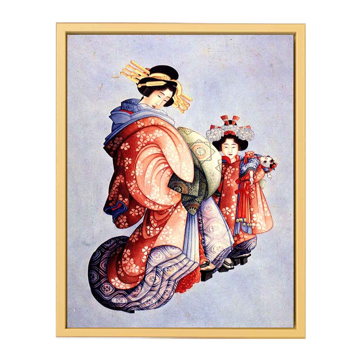 Oiran and Kamuro