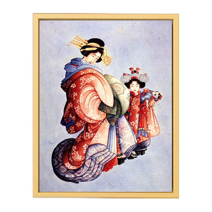 Oiran and Kamuro