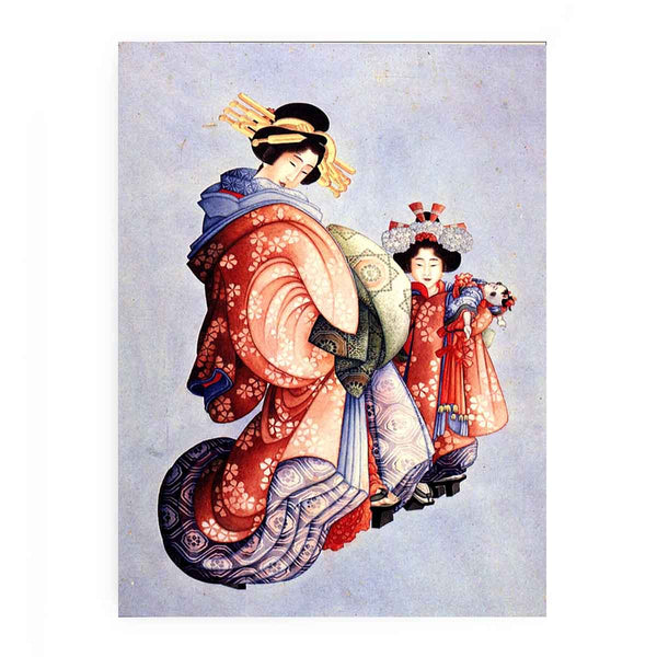 Oiran and Kamuro