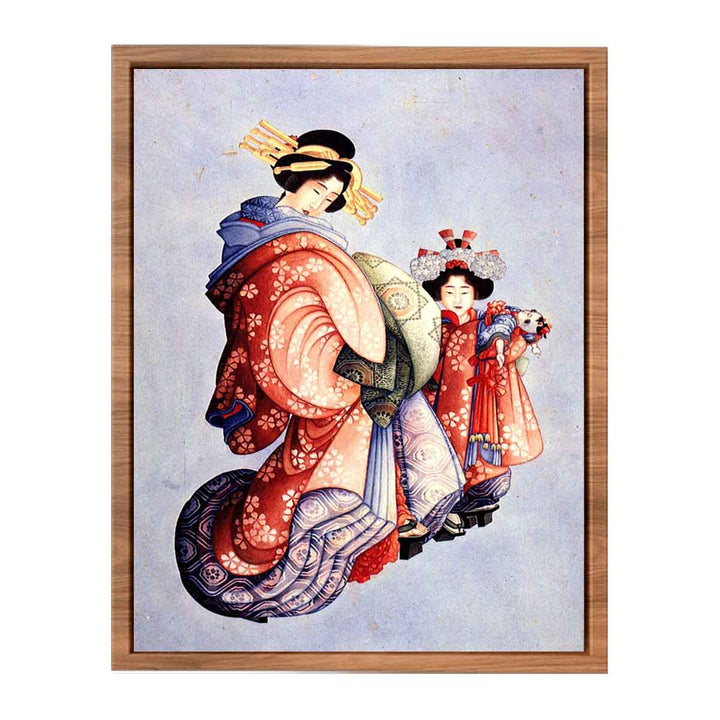 Oiran and Kamuro
