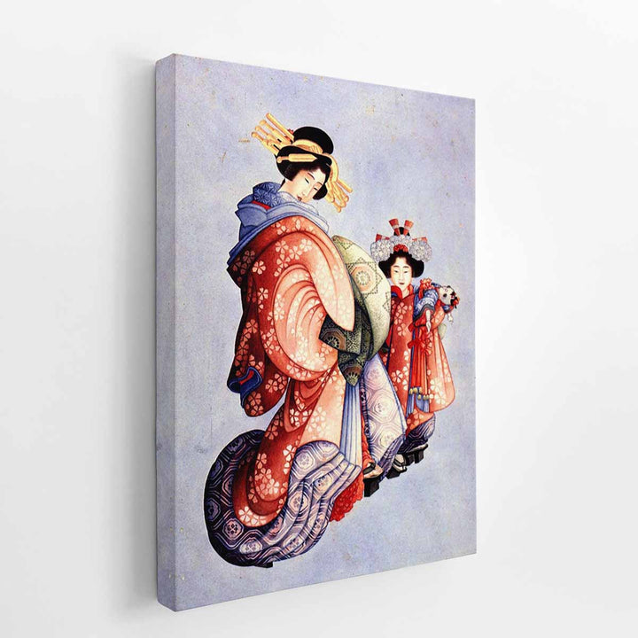 Oiran and Kamuro