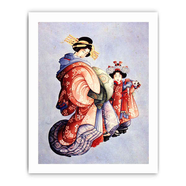 Oiran and Kamuro
