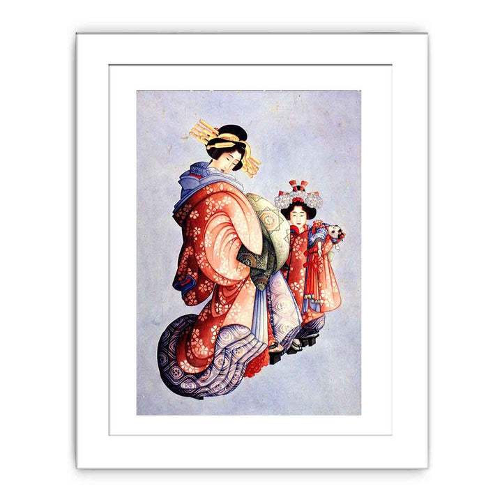 Oiran and Kamuro