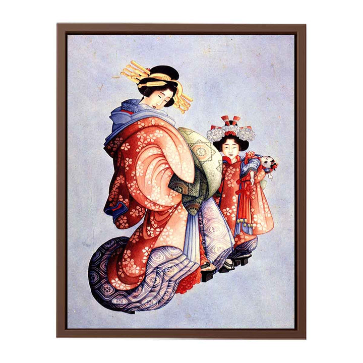 Oiran and Kamuro