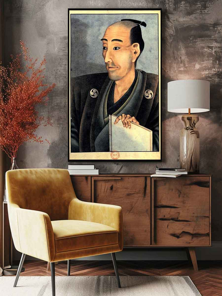 Portrait of a man of noble birth with a book