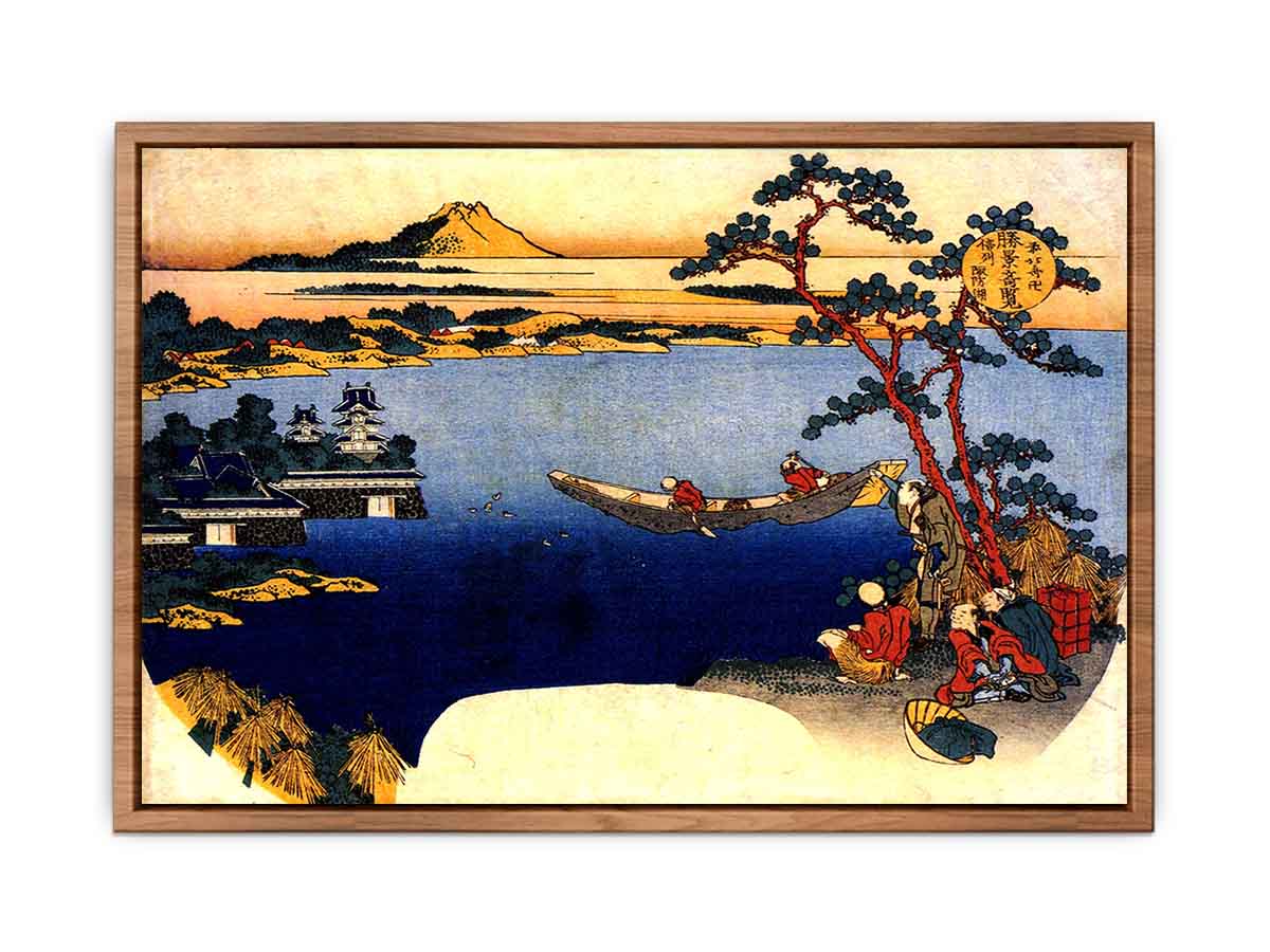 View of lake Suwa
