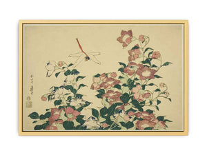 Bell-Flower and Dragonfly