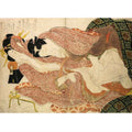 Ehon Tsuhi No Hinagata' By Hokusai And One Sheet From The Series 'Negai No Itoguchi'