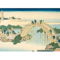 Drum Bridge at Kameido Shrine (Kameido tenjin taikobashi)