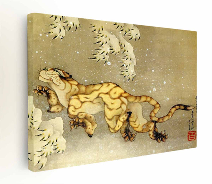 Old Tiger in the Snow