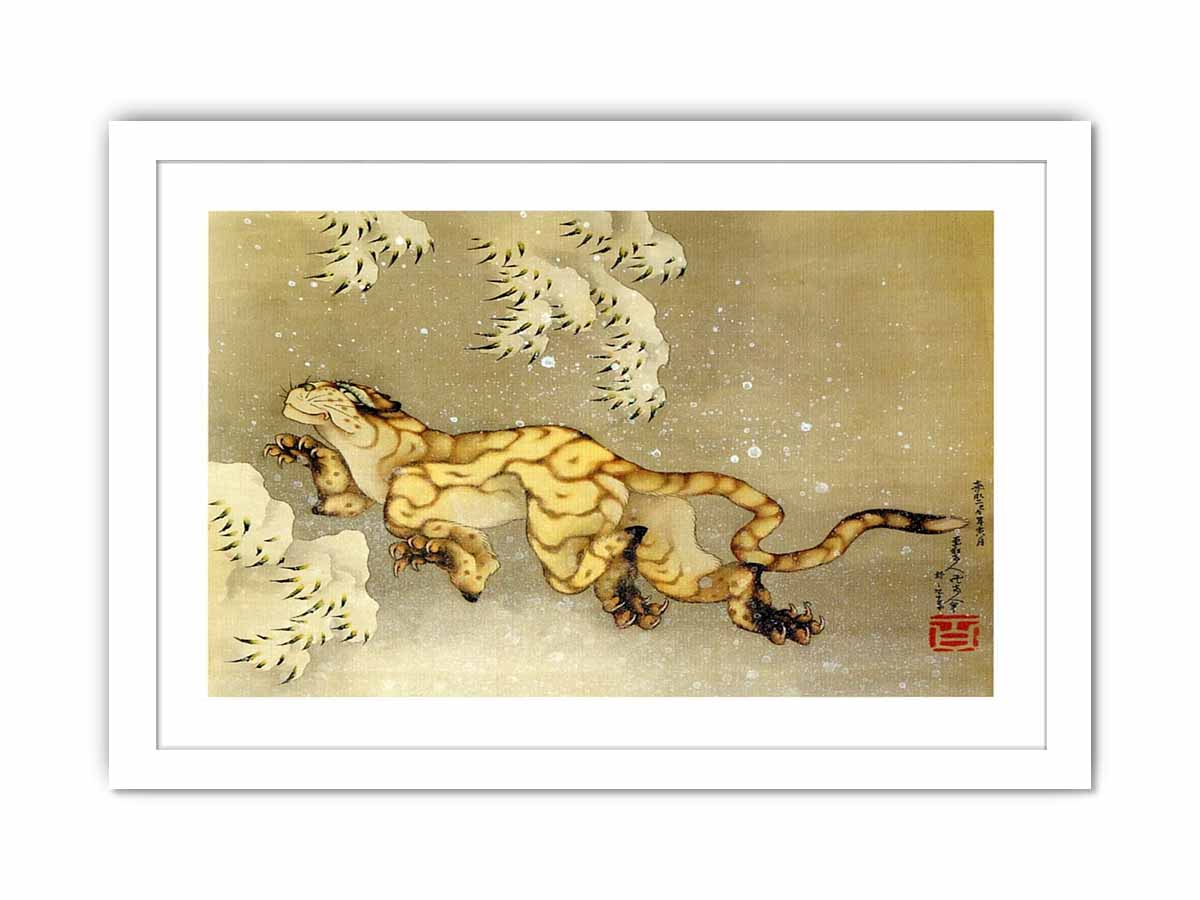 Old Tiger in the Snow