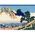 Back of Mount Fuji from Minobu River (Minobugawa ura Fuji)