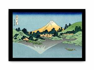 Mount Fuji Reflected on Water at Misaka in Kai Province