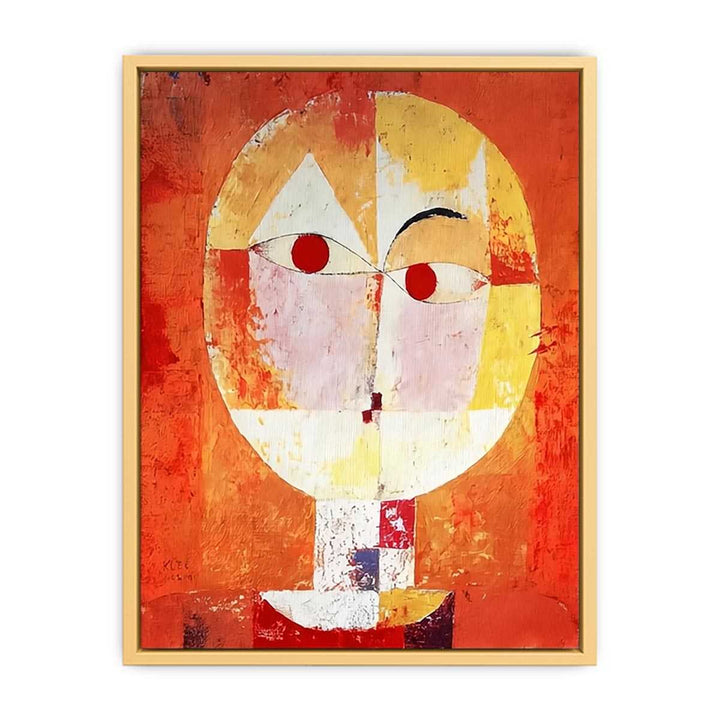 Senecio by Paul Klee