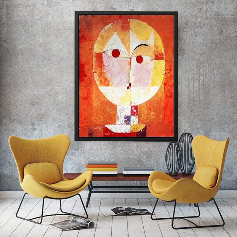 Senecio by Paul Klee