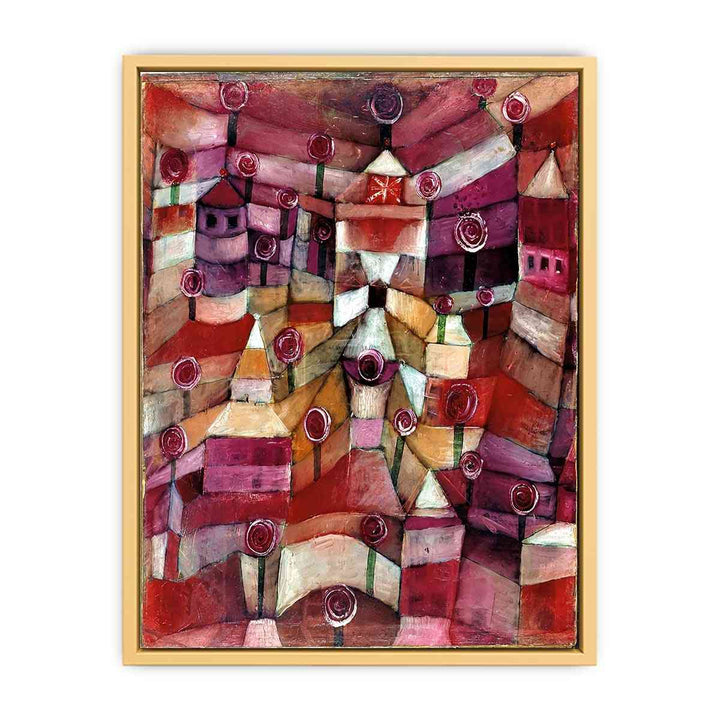 The Rose Garden by Paul Klee