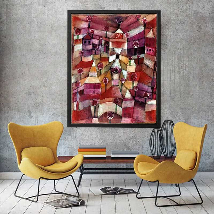 The Rose Garden by Paul Klee