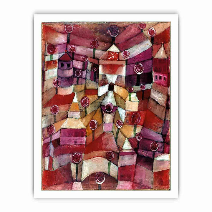 The Rose Garden by Paul Klee