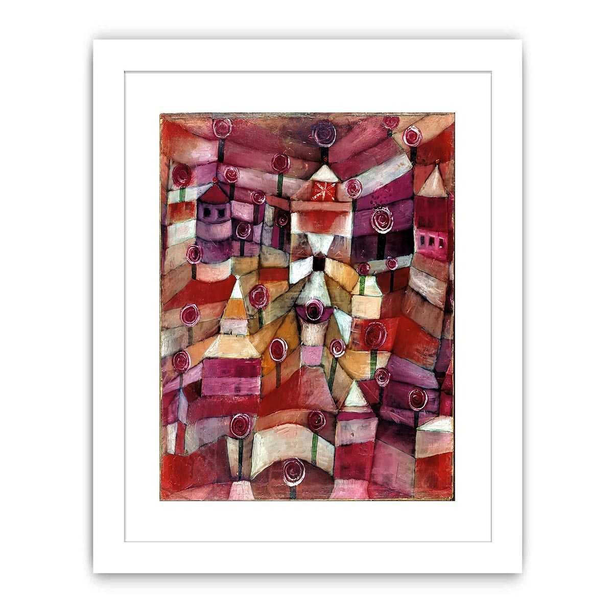 The Rose Garden by Paul Klee