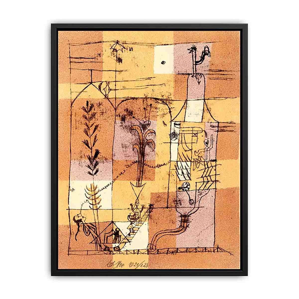 Hoffmanneske scene by Paul Klee
