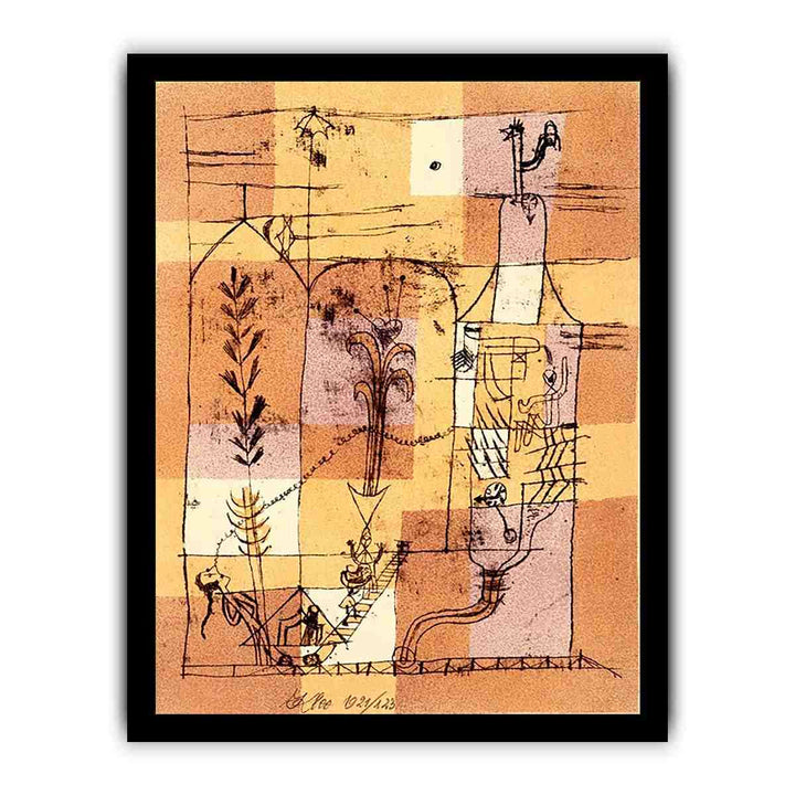 Hoffmanneske scene by Paul Klee