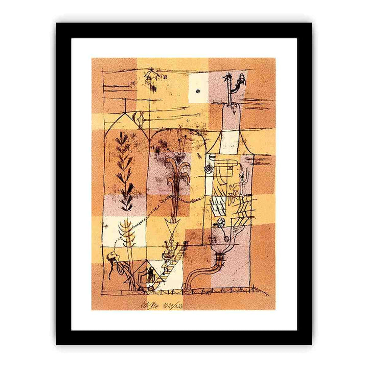 Hoffmanneske scene by Paul Klee