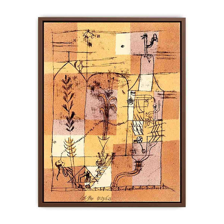 Hoffmanneske scene by Paul Klee