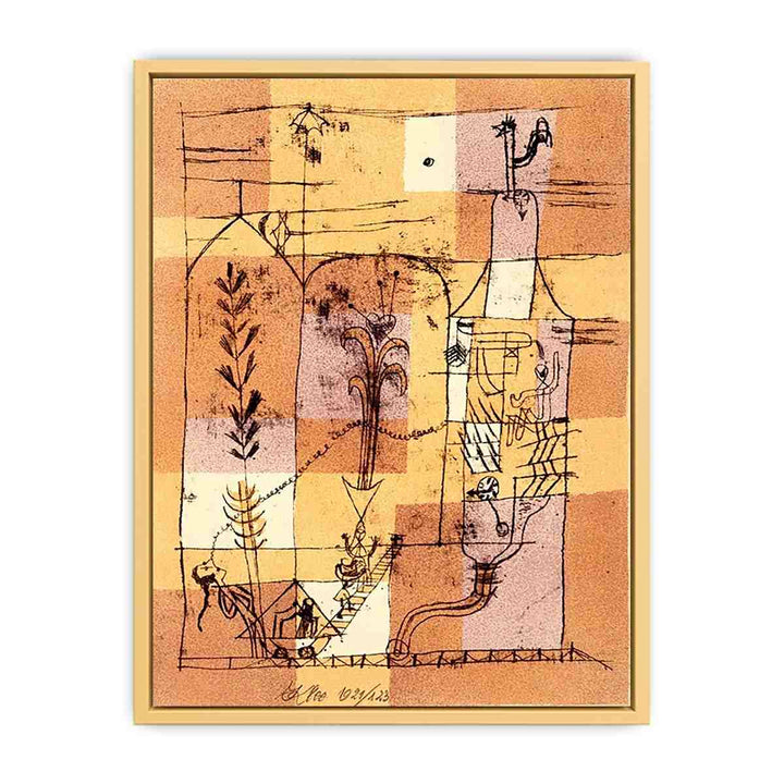 Hoffmanneske scene by Paul Klee