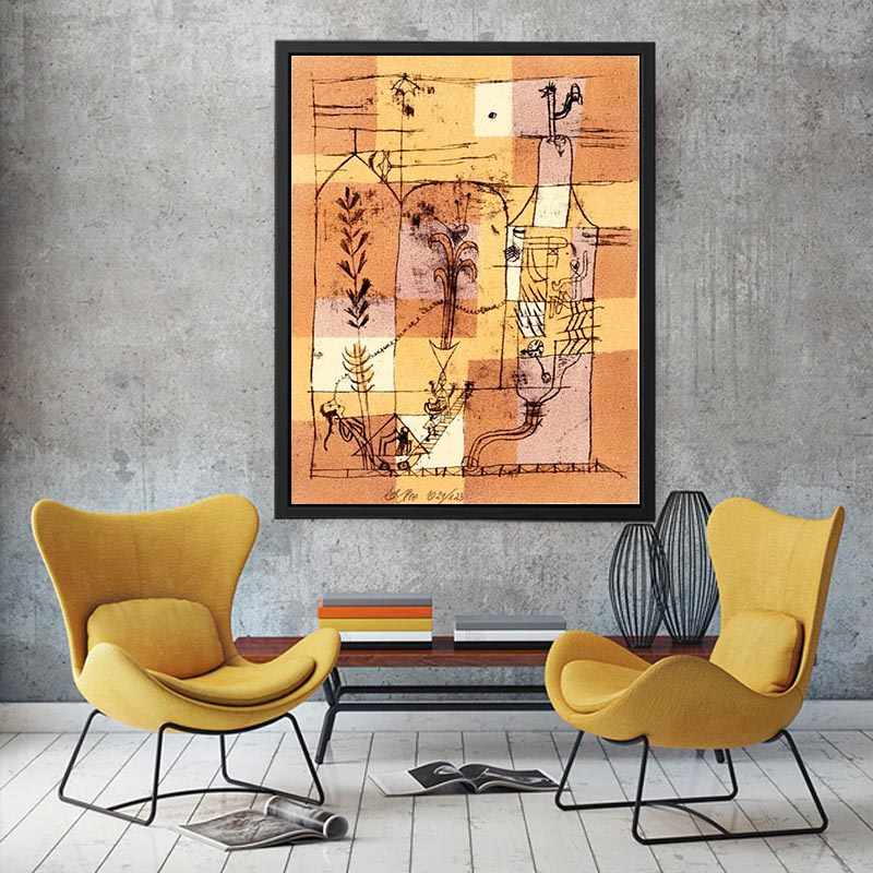 Hoffmanneske scene by Paul Klee