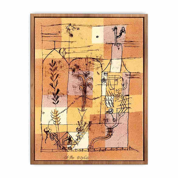 Hoffmanneske scene by Paul Klee